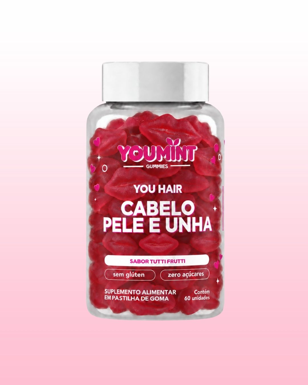 Pote Youmint Cabelo, pele e unha